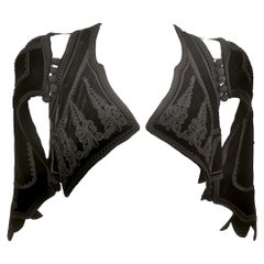 Jean Paul Gaultier Black Velvet Embroidered 'The Last of the Hussars' Jacket