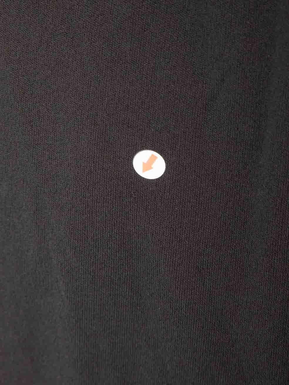 Women's Jean Paul Gaultier Black Velvet Panel Dress Size M For Sale