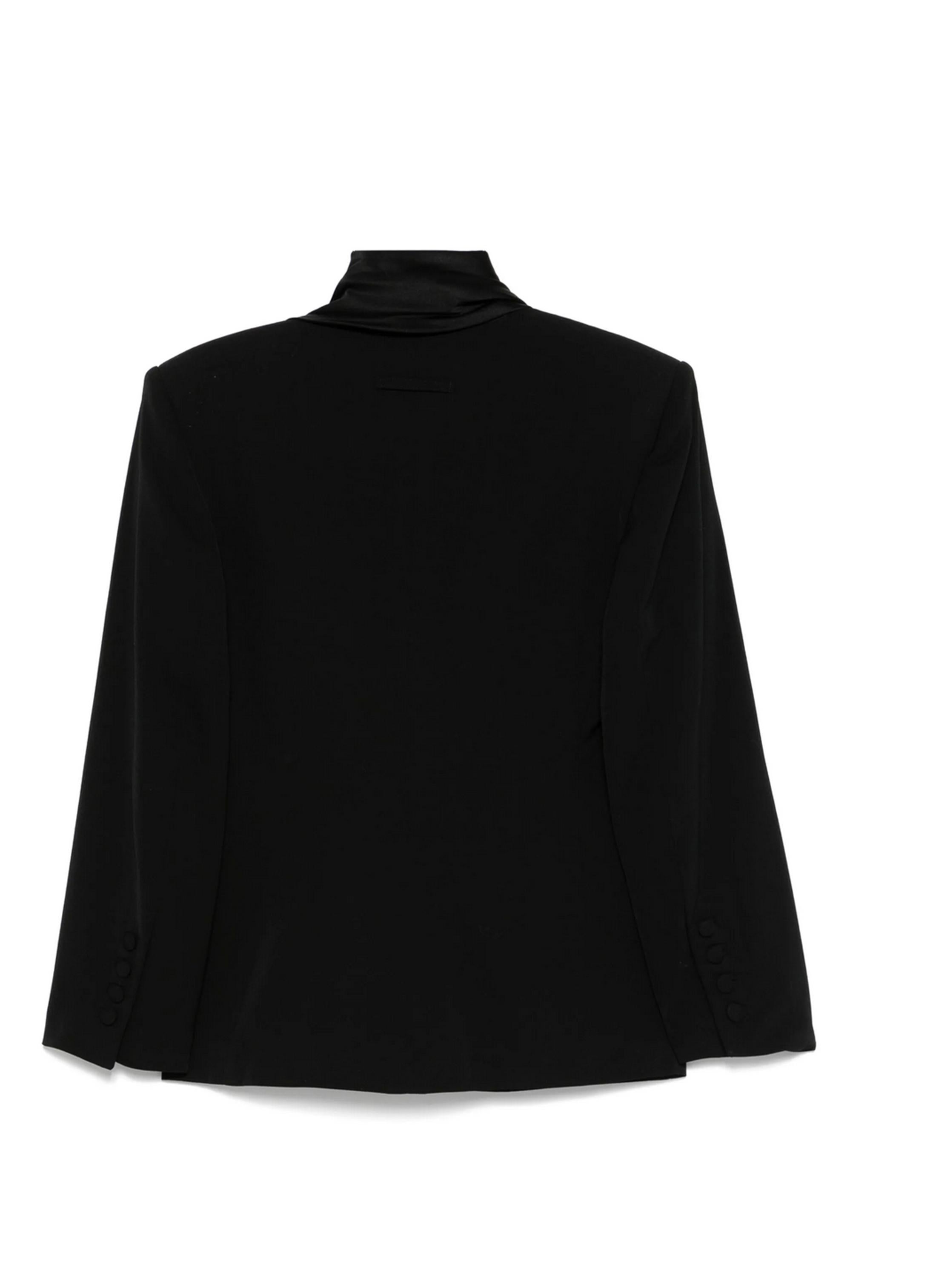Jean Paul Gaultier Black Wool Blazer In Good Condition For Sale In Paris, FR