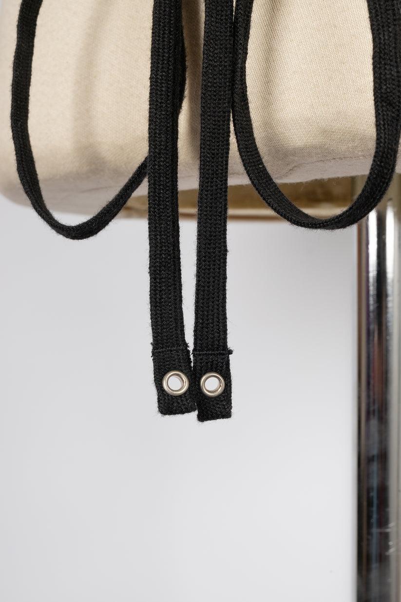 Jean-Paul Gaultier Black Wool Corset Belt For Sale 1