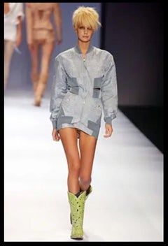 Jean-Paul Gaultier Blue Cotton Jacket, 2004