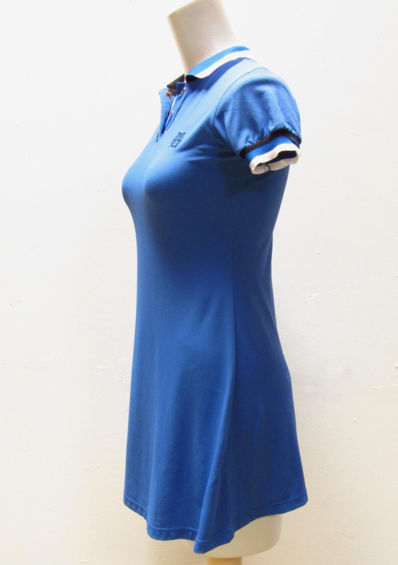 jean paul gaultier dress blue