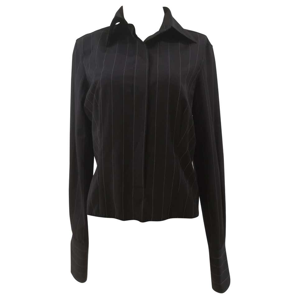 Jean Paul Gaultier Femme Black shirt at 1stDibs