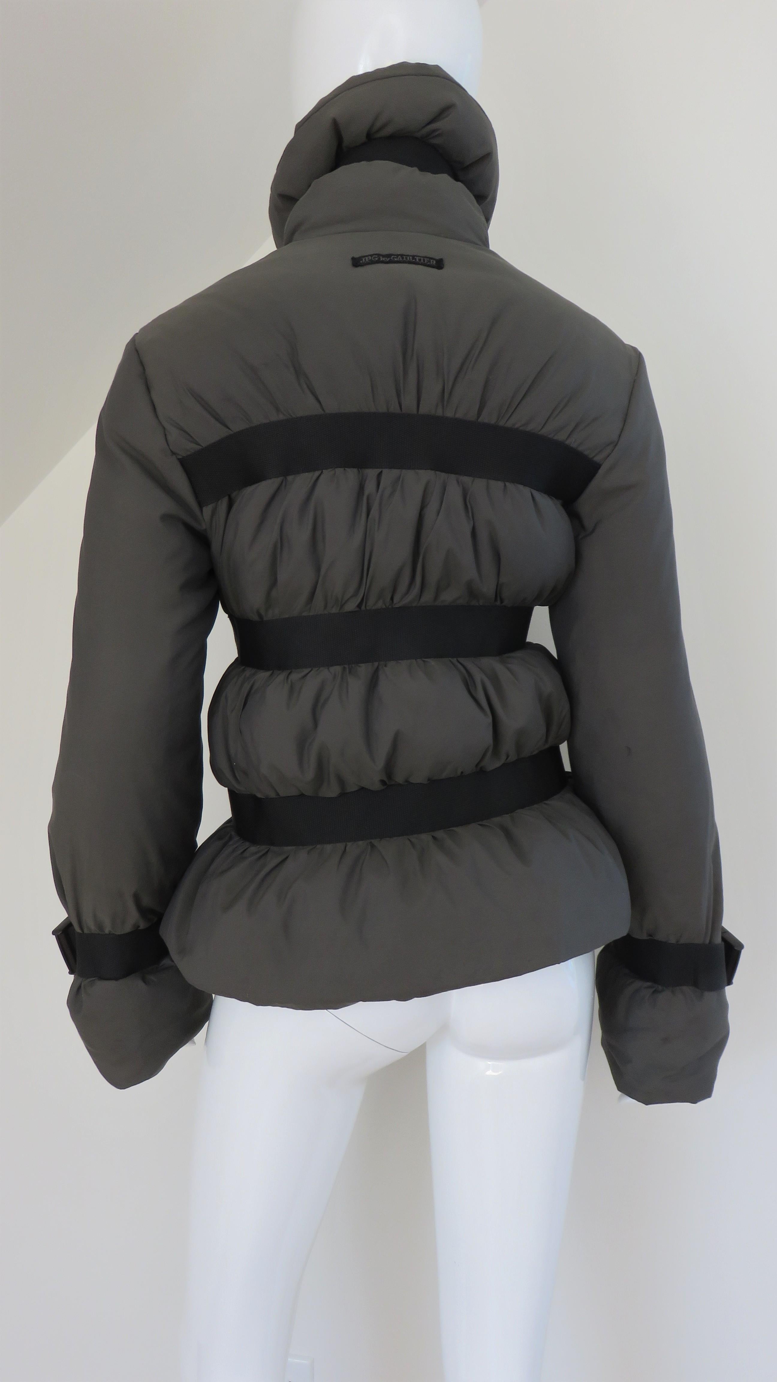 Jean Paul Gaultier Puff Jacket à bretelles 8