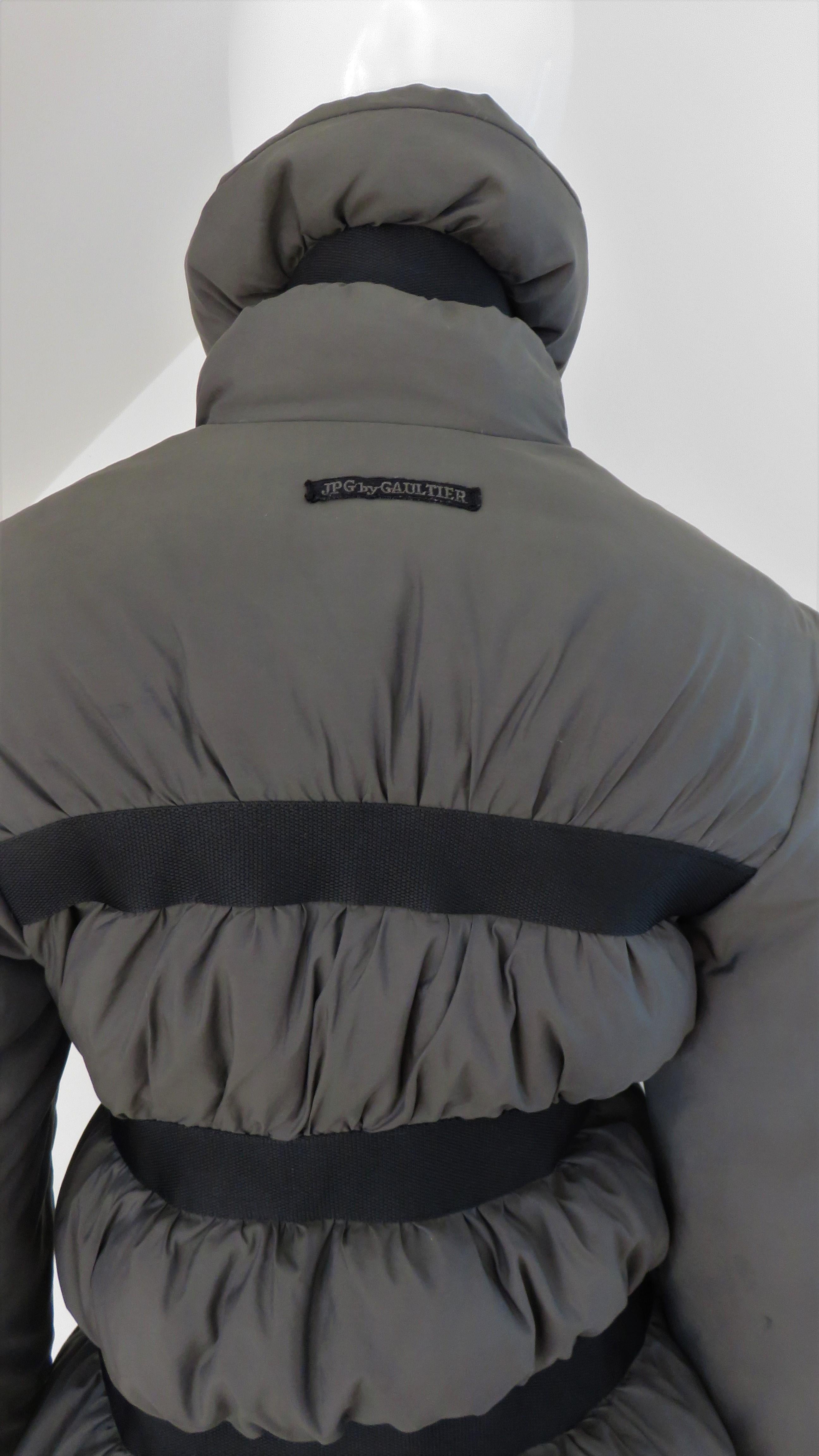 Jean Paul Gaultier Puff Jacket à bretelles 9