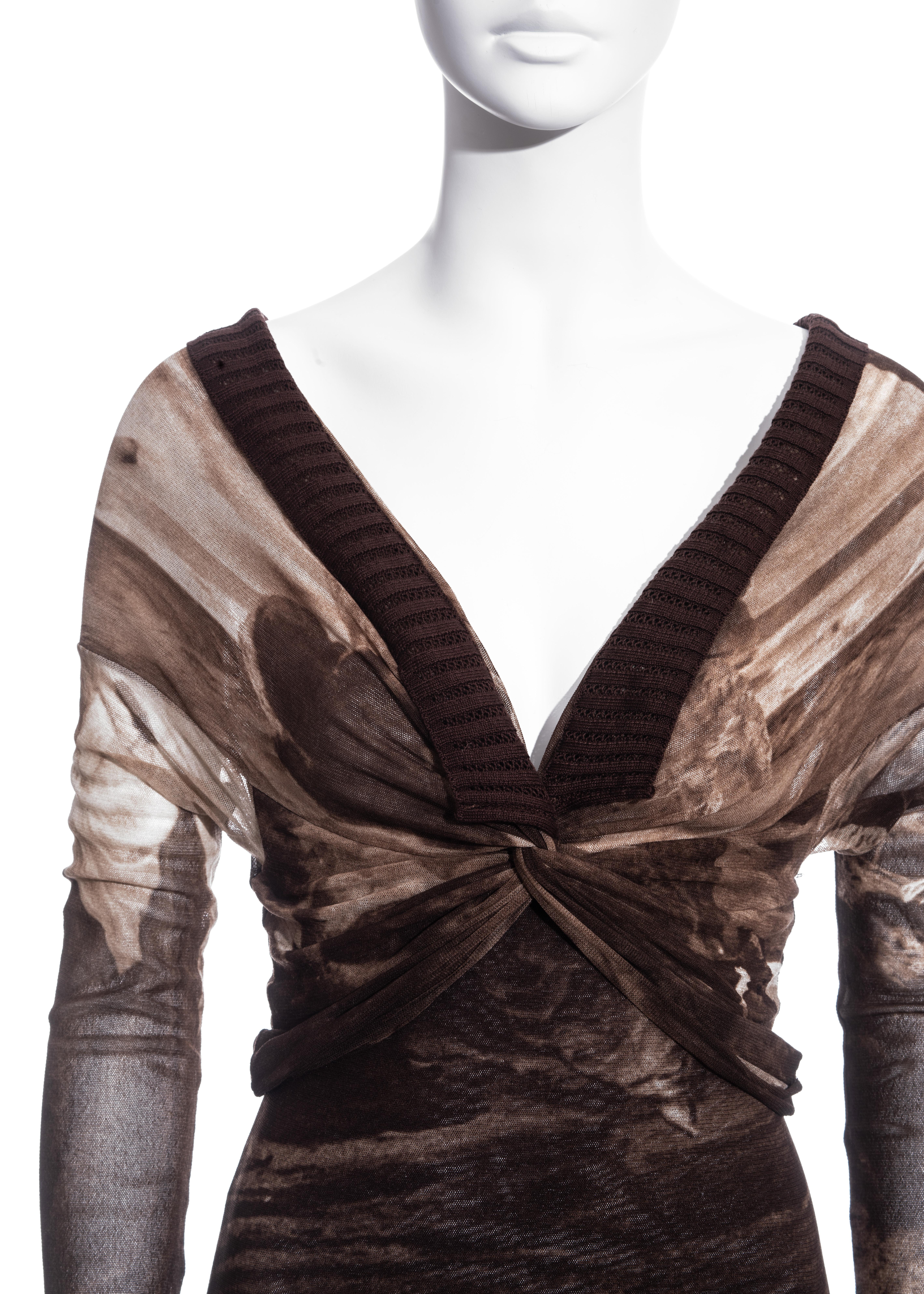nylon gauze dress