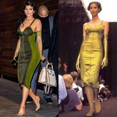 Jean-Paul Gaultier Burnt-Orange Silk Top, 1987