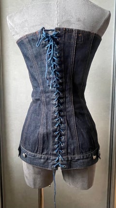 JEAN PAUL GAULTIER Bustier corsé laçage