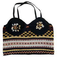 Jean Paul Gaultier Jeans: top corsetto bustier