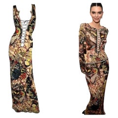 Jean Paul Gaultier Butterfly Corset Kendall Jenner Optical Dress Top Skirt