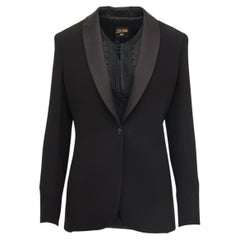 Jean Paul Gaultier C. 2008 Femme Embroidered Insert Blazer