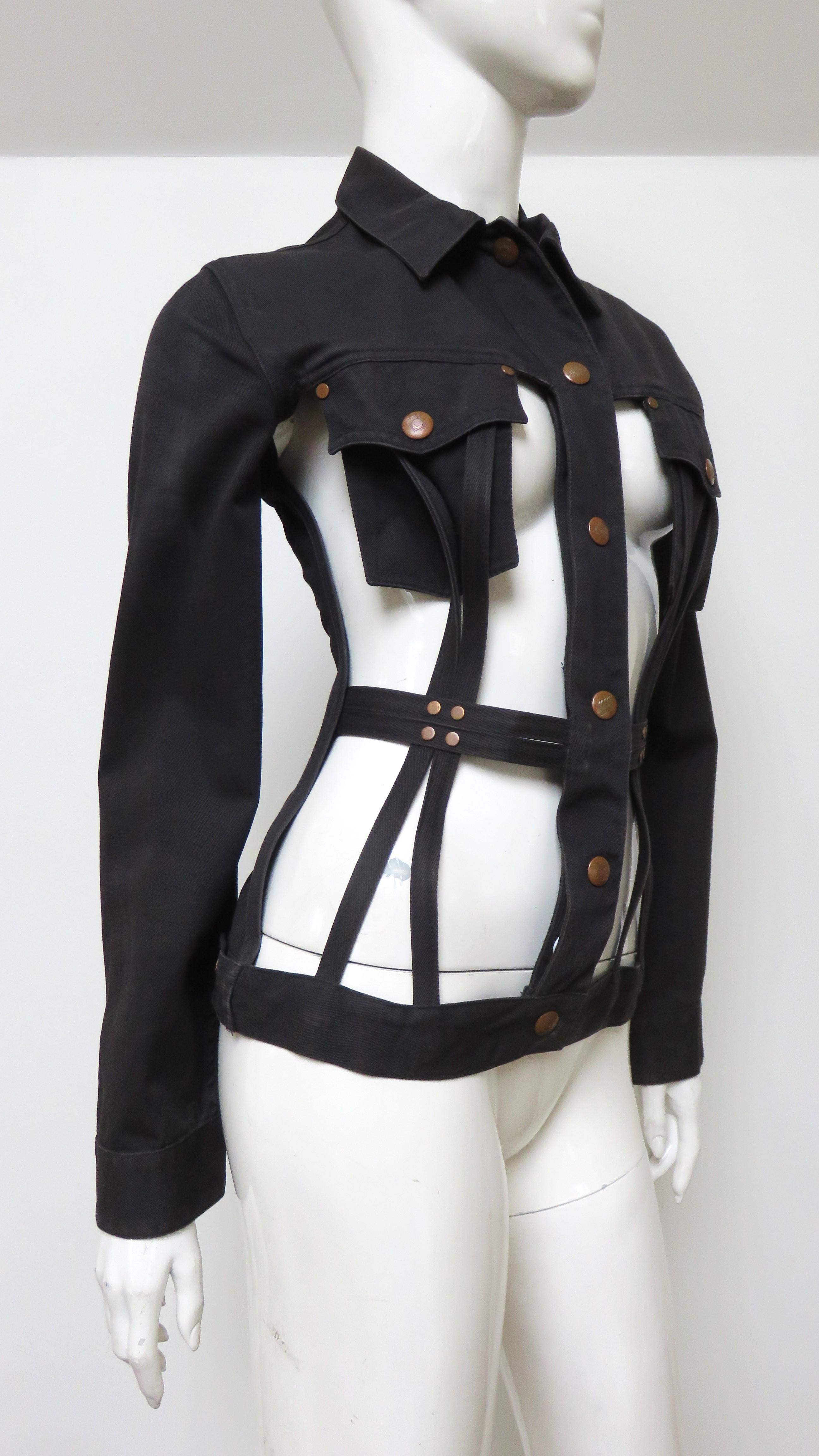 Jean Paul Gaultier Cage Jacket For Sale 1