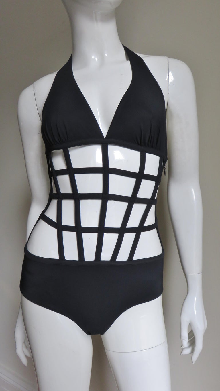 Jean Paul Gaultier Cage Swimsuit at 1stDibs | jean paul gaultier ...