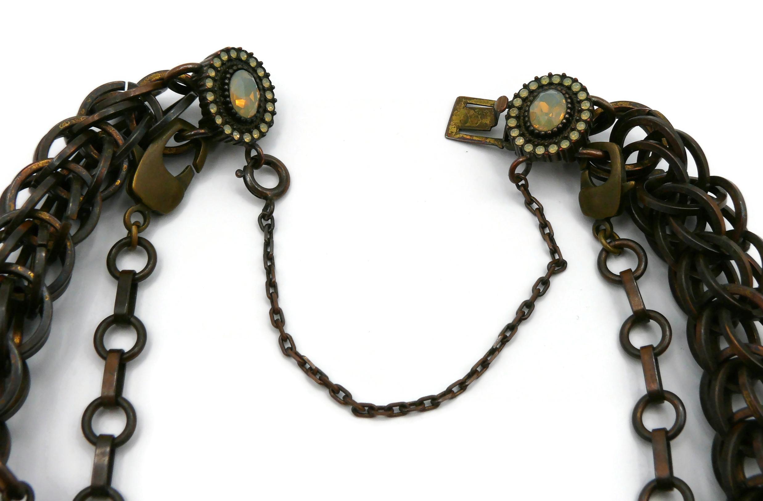 JEAN PAUL GAULTIER Charm Necklace For Sale 9