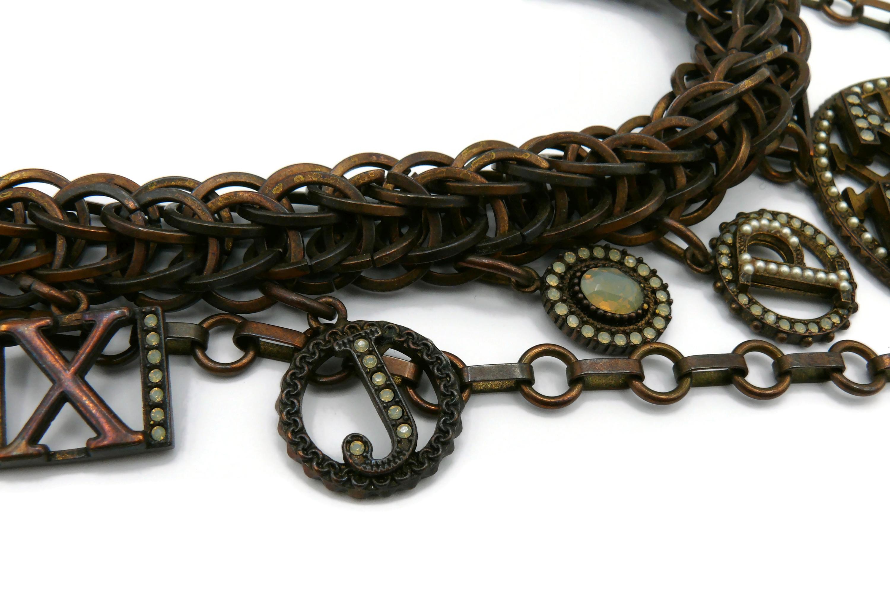 JEAN PAUL GAULTIER Charm Necklace For Sale 1