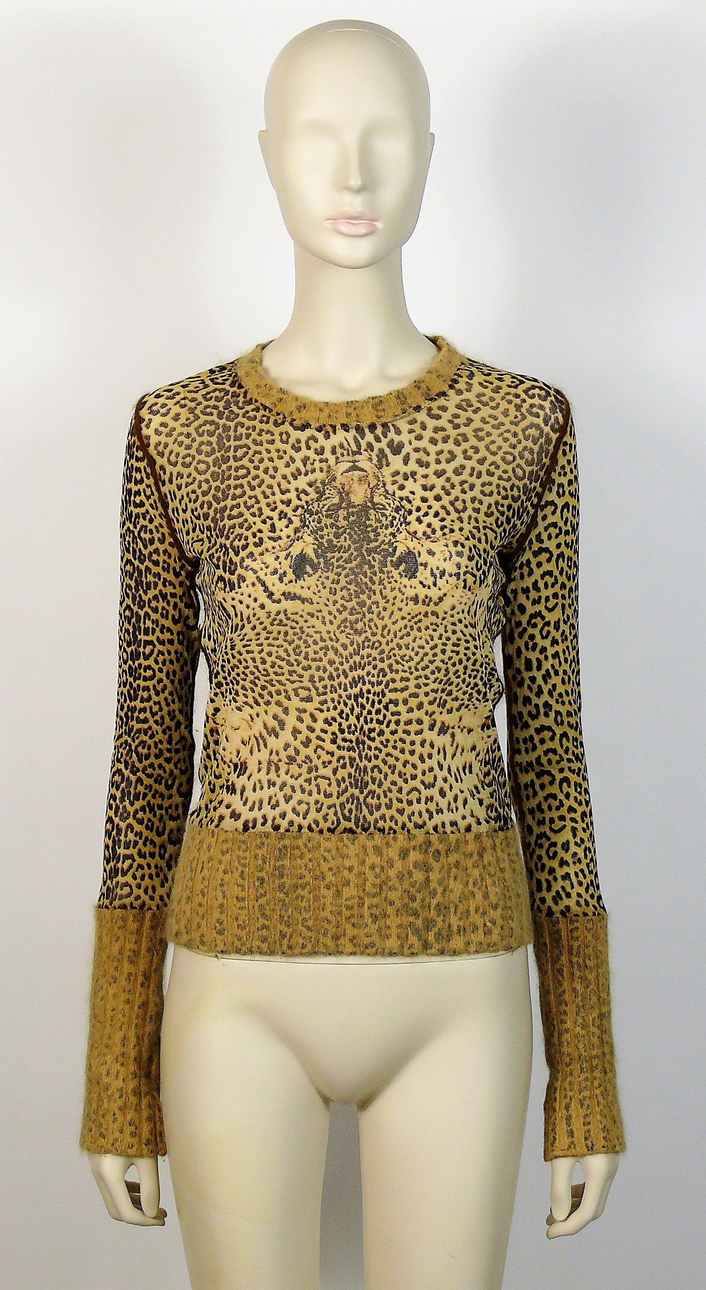 cheetah print top