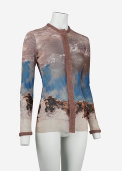 Jean Paul Gaultier Classique F/W 1998–1999 “Raft of the Medusa” Mesh Print Top M