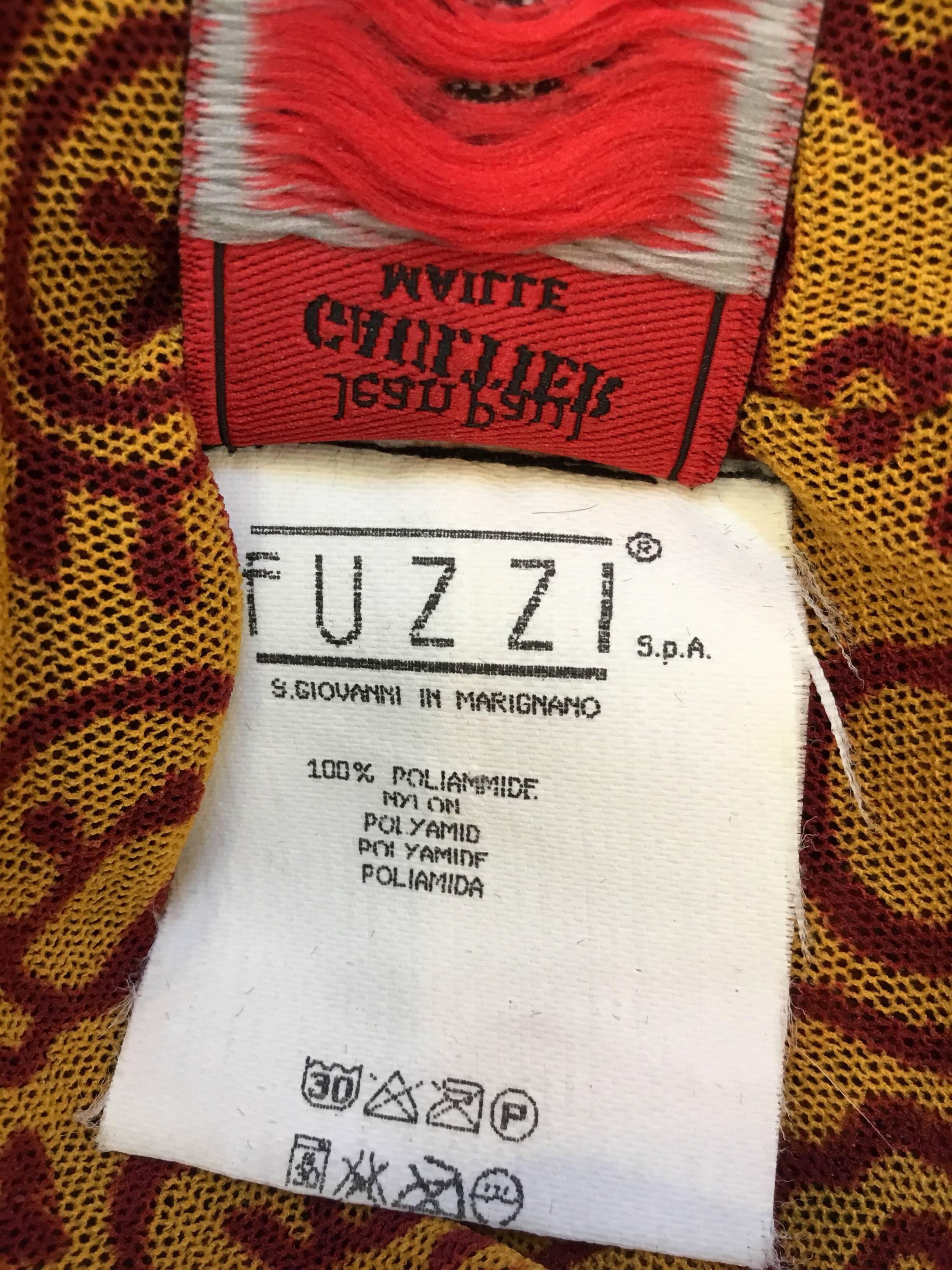 Jean Paul Gaultier Classique Fuzzi Stocking Knit Top and Cardigan Set In Excellent Condition In Carmel, CA