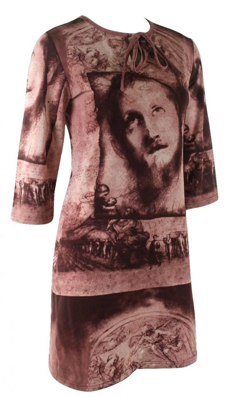 Jean Paul Gaultier Classique Label
Jesus Print Dress
Labelled size 40
Excellent Condition