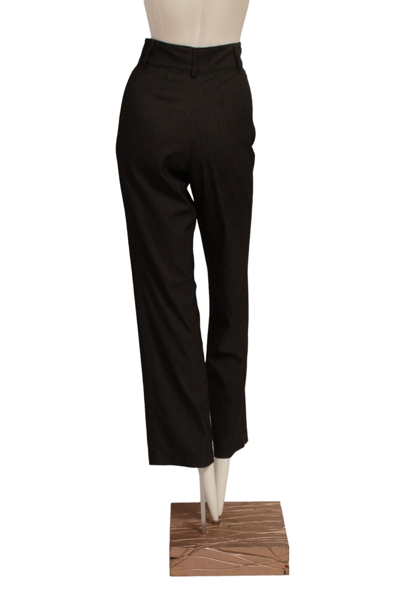 Jean Paul Gaultier Classique, smoking con pantaloni con rifiniture in velluto nero in vendita 7