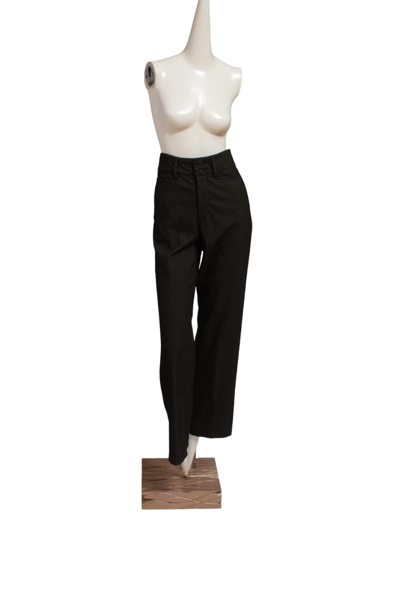 Jean Paul Gaultier Classique, smoking con pantaloni con rifiniture in velluto nero in vendita 2