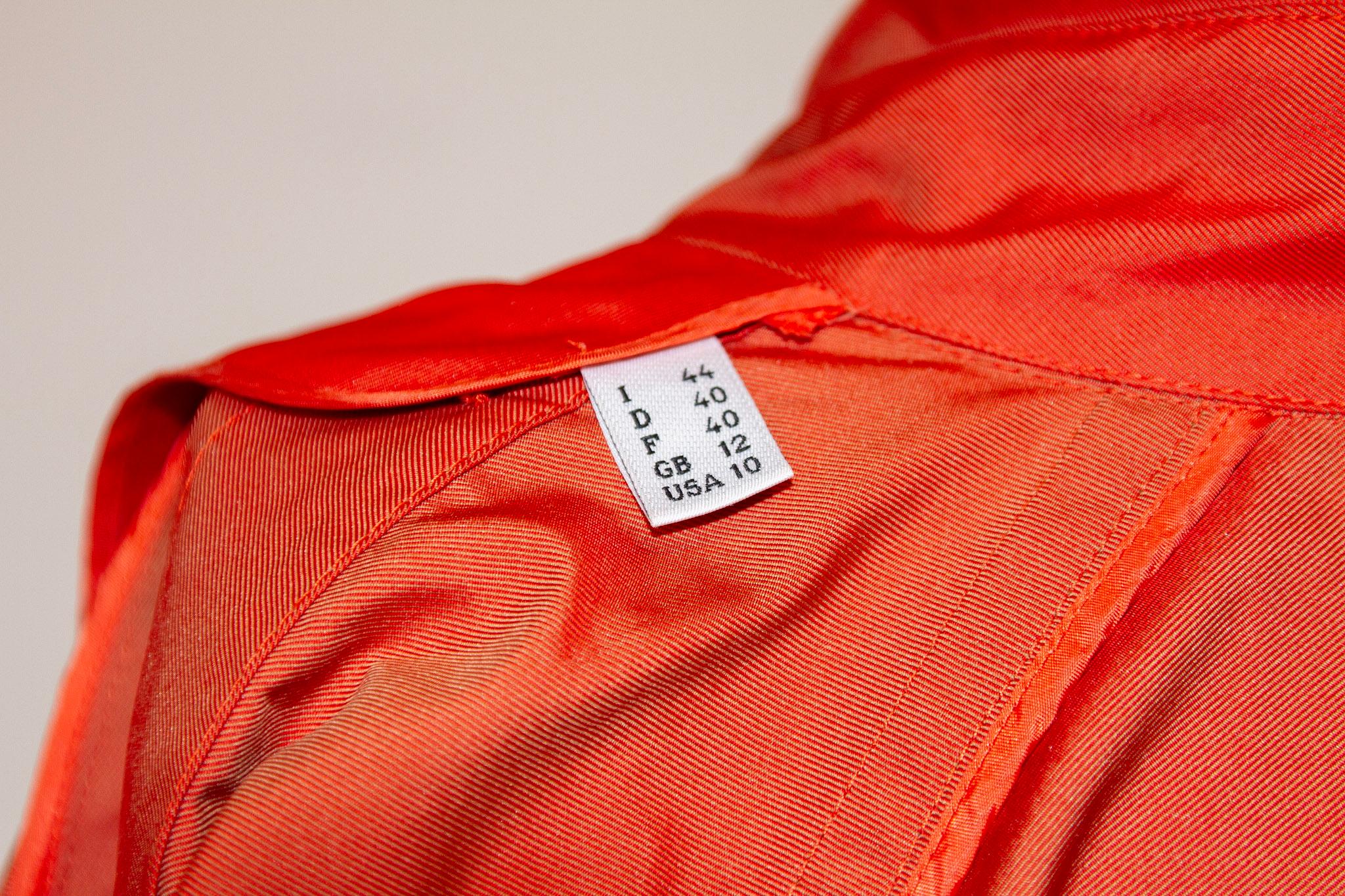 Jean Paul Gaultier Coral Trench Coat 7