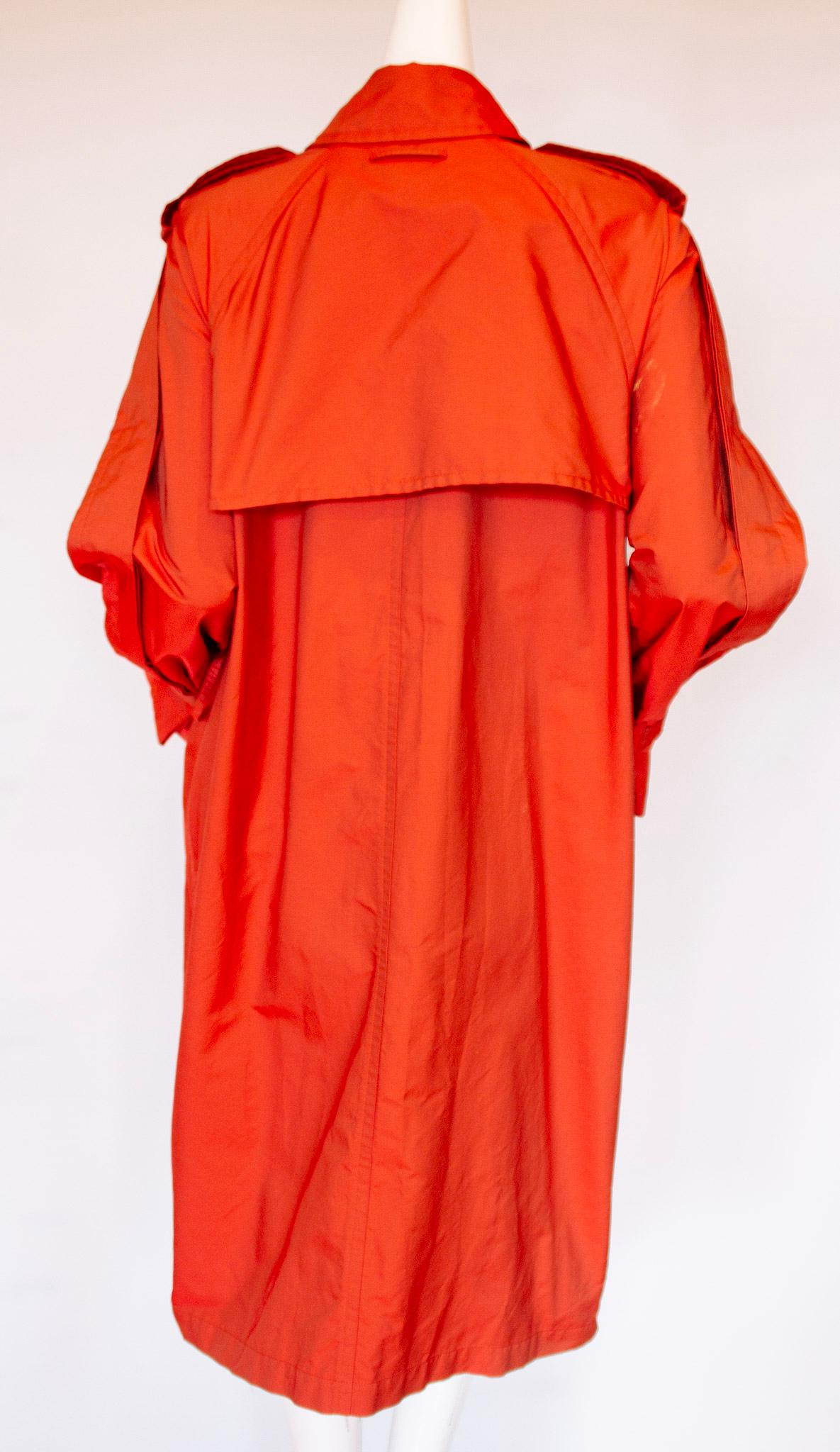Jean Paul Gaultier Coral Trench Coat 3