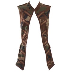 Jean Paul Gaultier Cotton Camouflage Vest, Spring - Summer 2008
