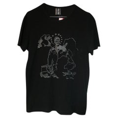 Jean Paul Gaultier Cotton T-Shirt in Black 