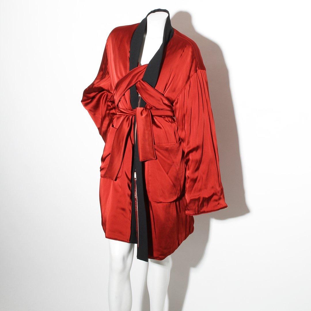 Women's or Men's Jean Paul Gaultier Crisscross Puffer Robe