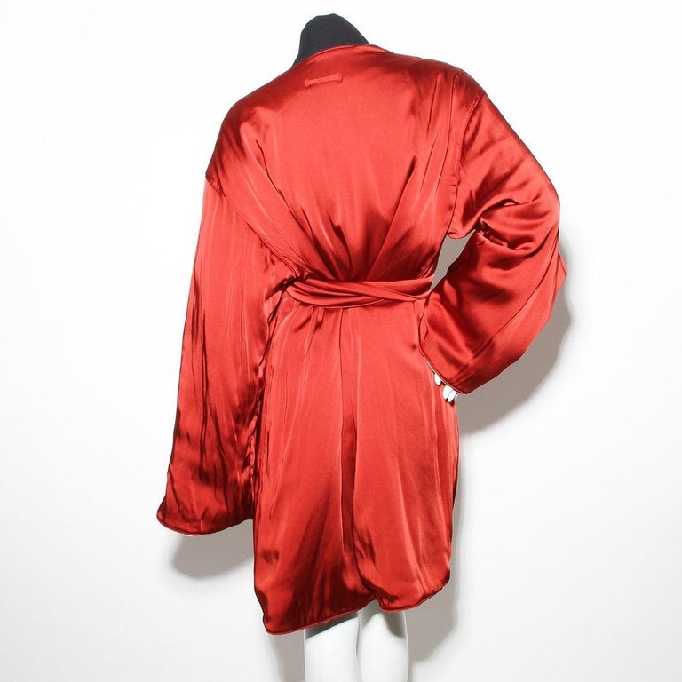Jean Paul Gaultier Crisscross Puffer Robe at 1stDibs