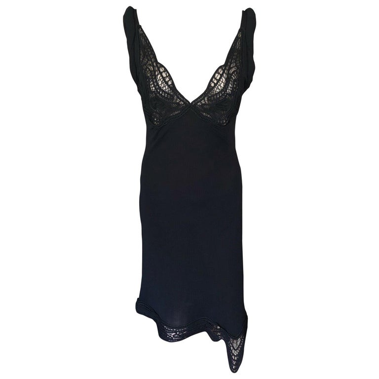 Jean Paul Gaultier Crochet Bustier Black Dress For Sale at 1stDibs |  crochet bustier dress, jean paul gaultier black dress