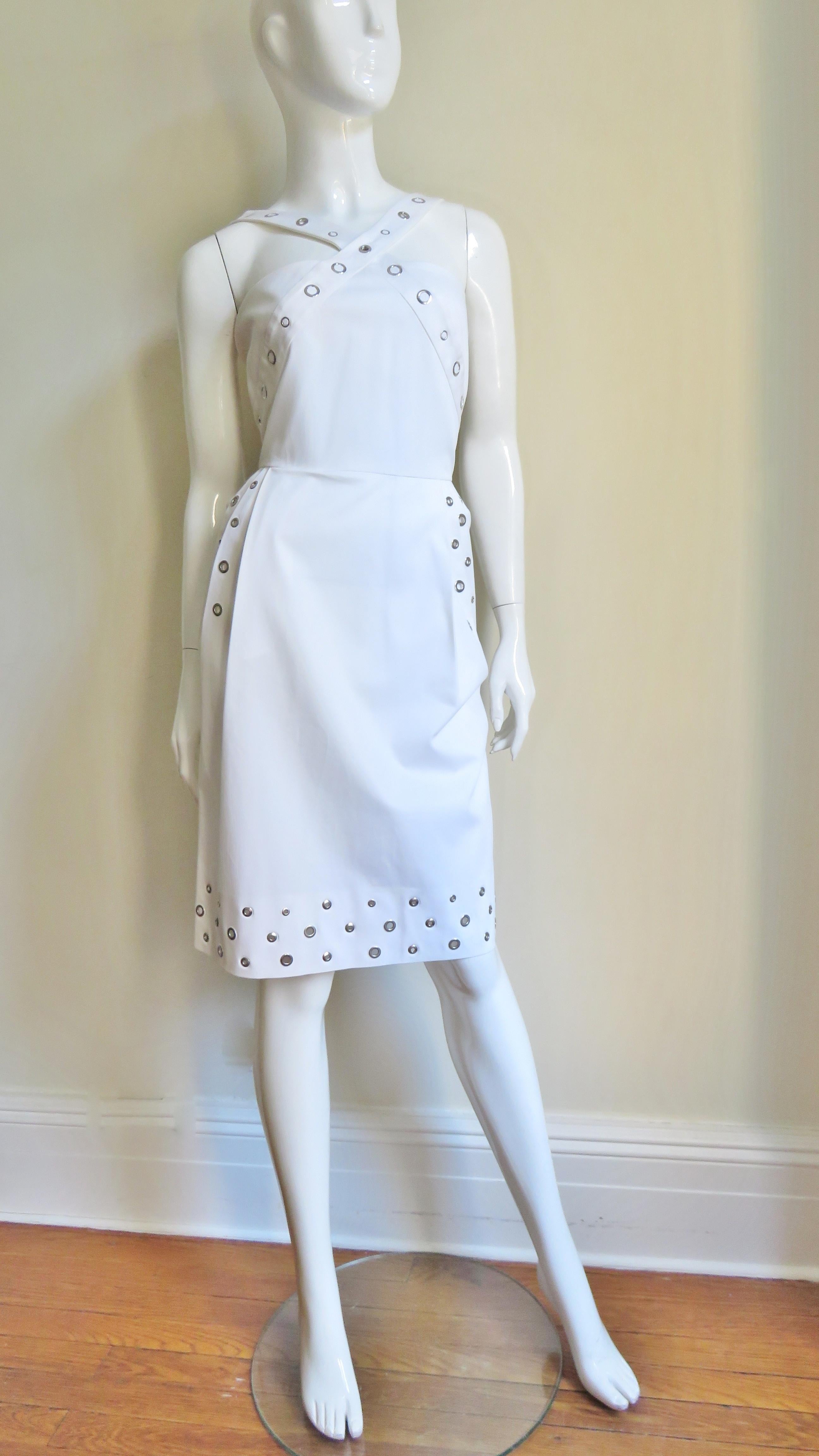 Das Kleid von Jean Paul Gaultier mit Ösen im Angebot 3
