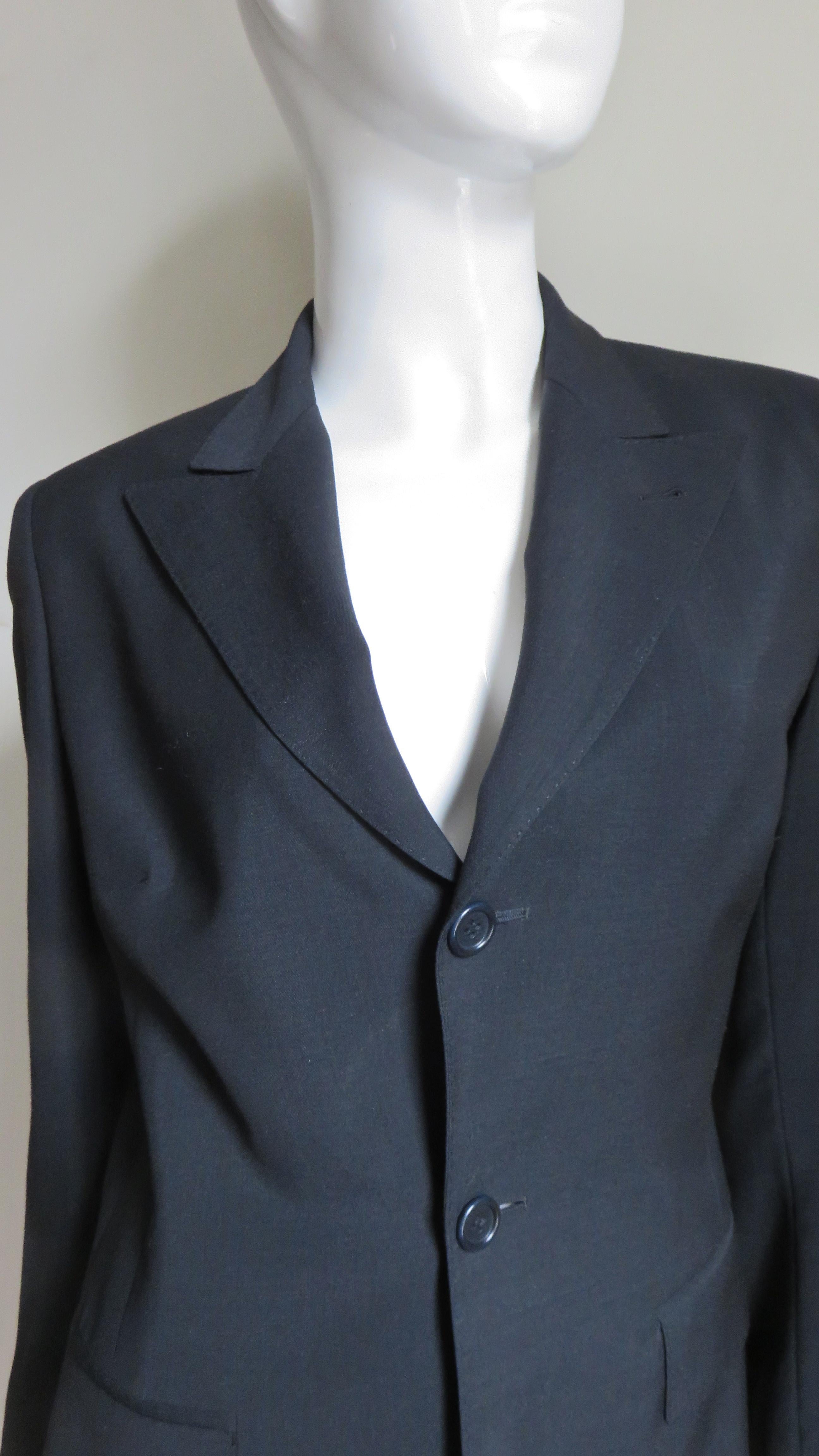 Jean Paul Gaultier Cut Out Back Blazer 2