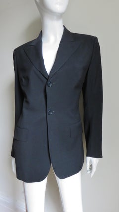 Jean Paul Gaultier Cut Out Back Blazer