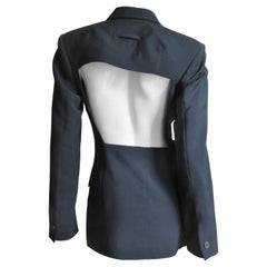 Jean Paul Gaultier Cut Out Back Blazer