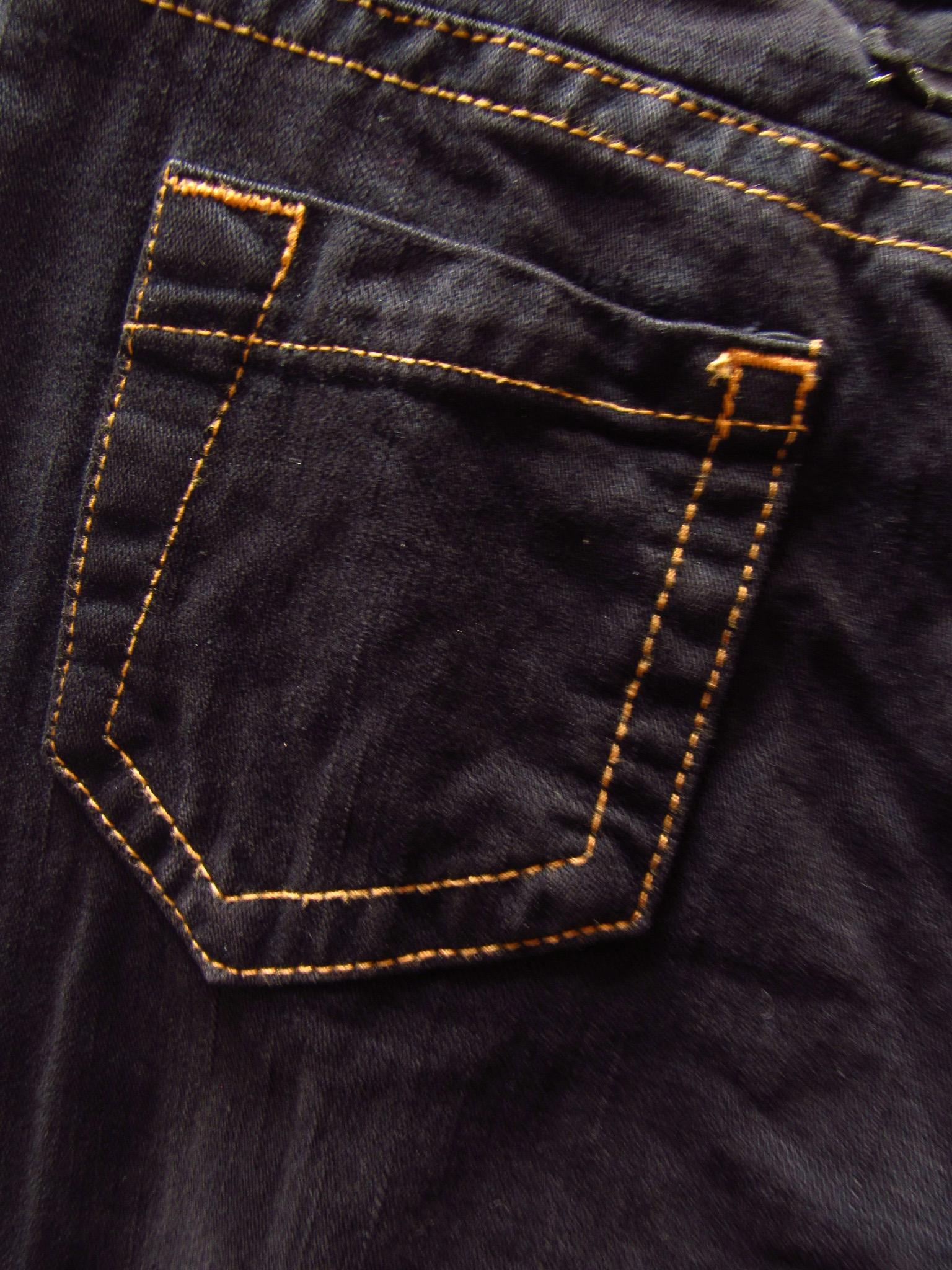 Jean Paul Gaultier Dark Denim Jeans In New Condition For Sale In Laguna Beach, CA