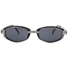  Jean Paul Gaultier Dark Silver 58 7208 1990 Sunglasses Made in Japan