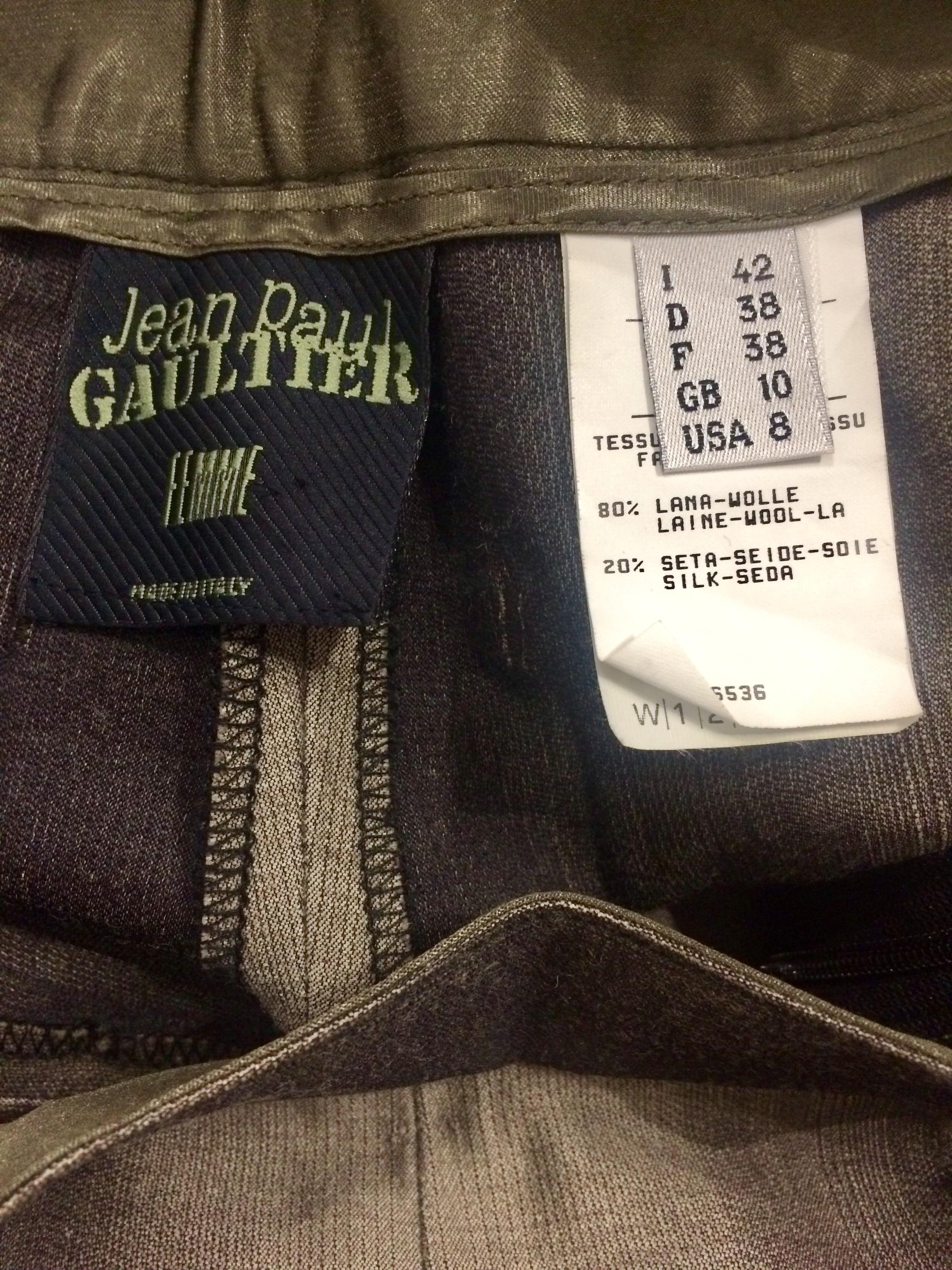 Jean Paul Gaultier Degrade Trouser Pant Suit  2