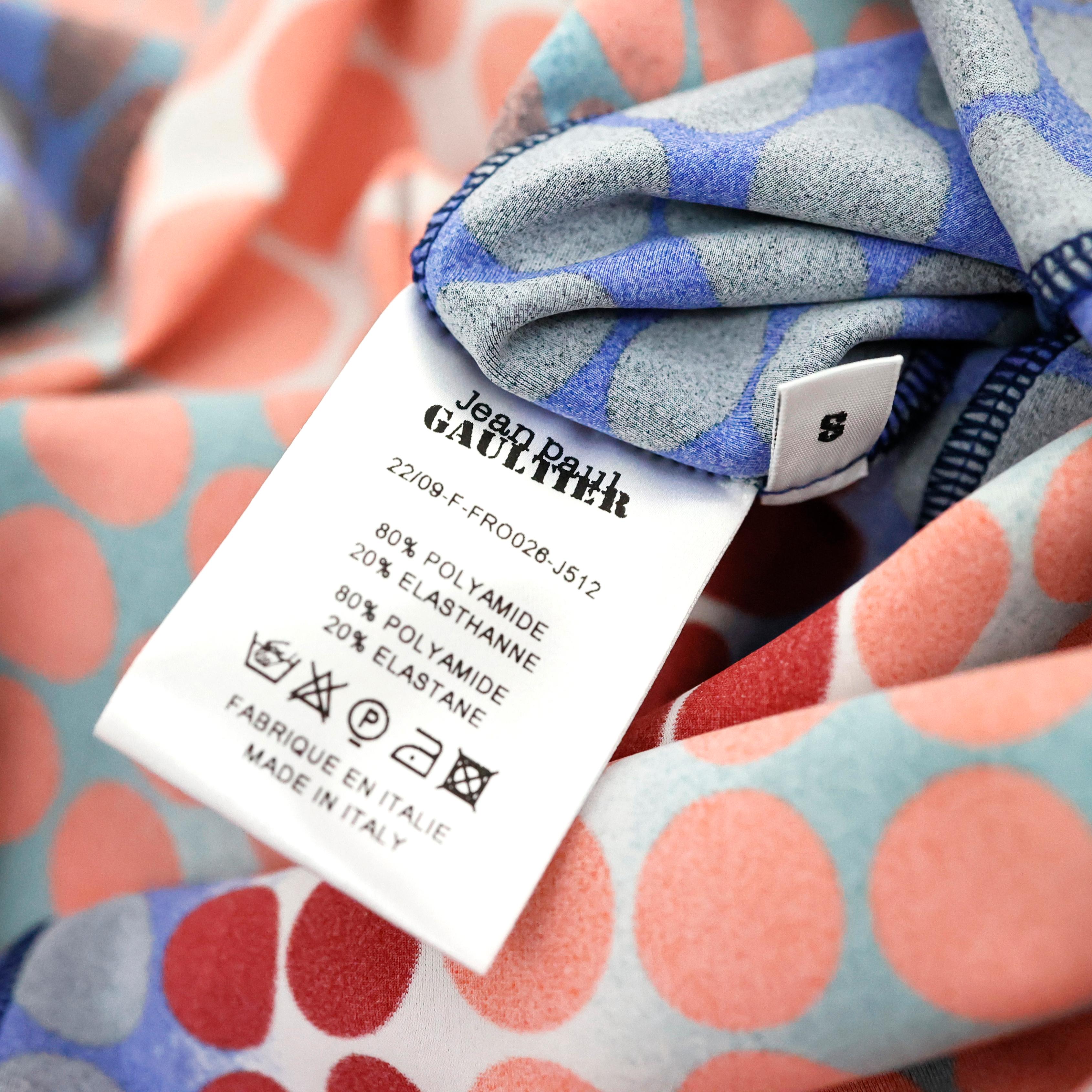 Jean Paul Gaultier Dots Midi Dress For Sale 1