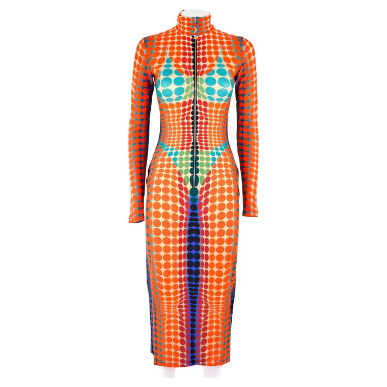 Jean Paul Gaultier Dots Midi Dress Jean Paul Gaultier Dots Midi Dress