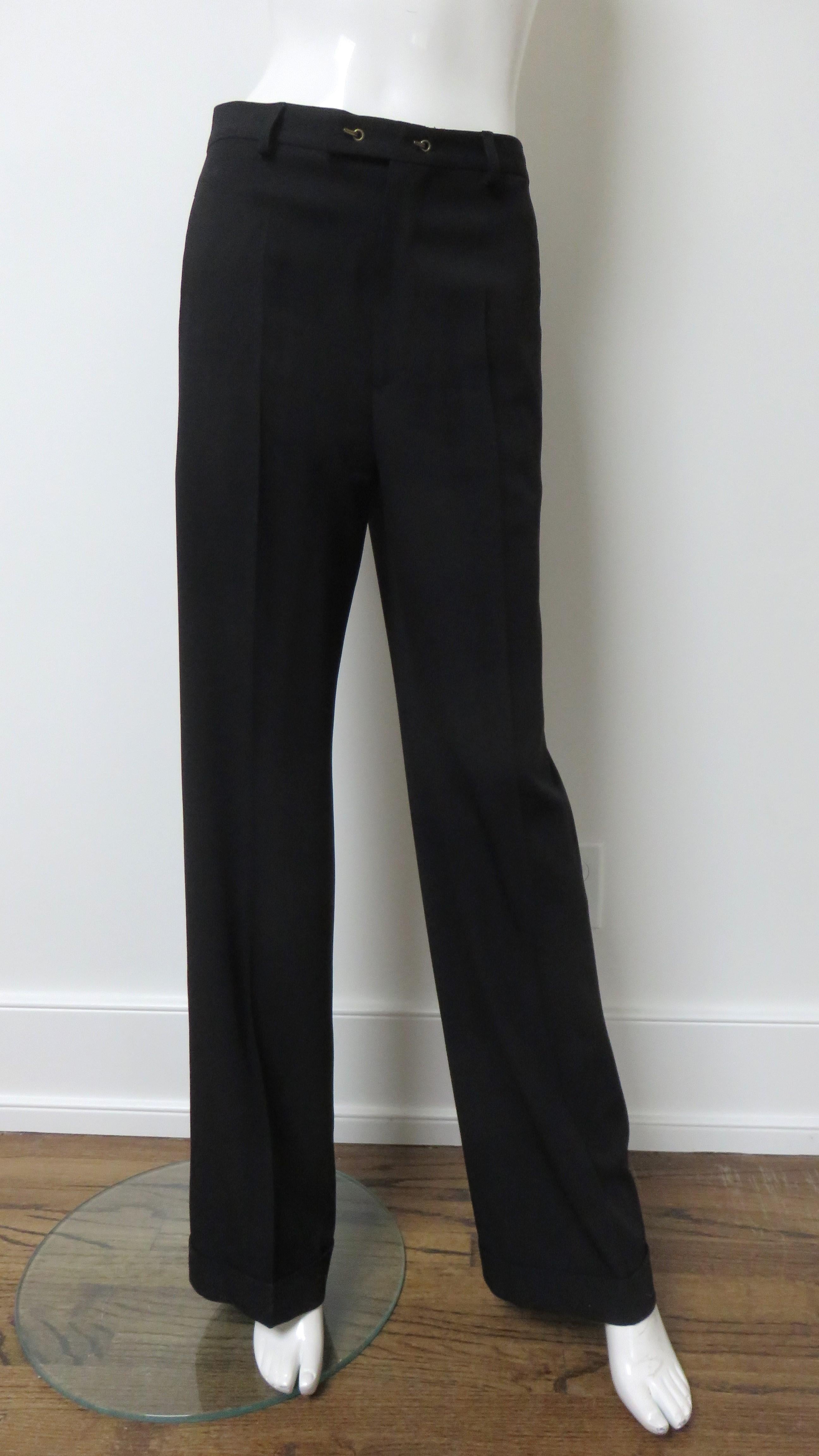 Jean Paul Gaultier Double Breasted Belted Pant Suit A/W 1999 For Sale 6