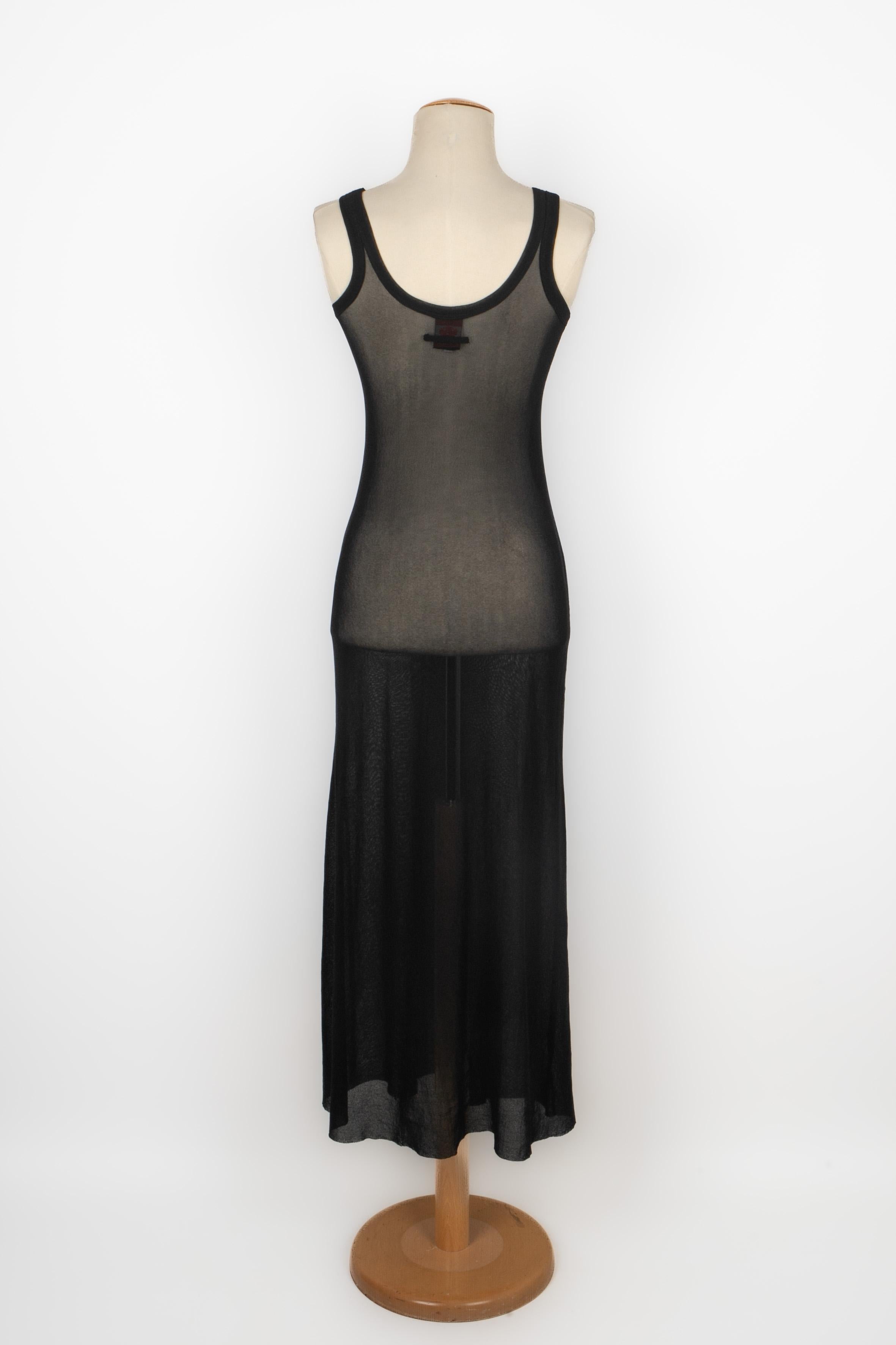 Black Jean-Paul Gaultier dress For Sale