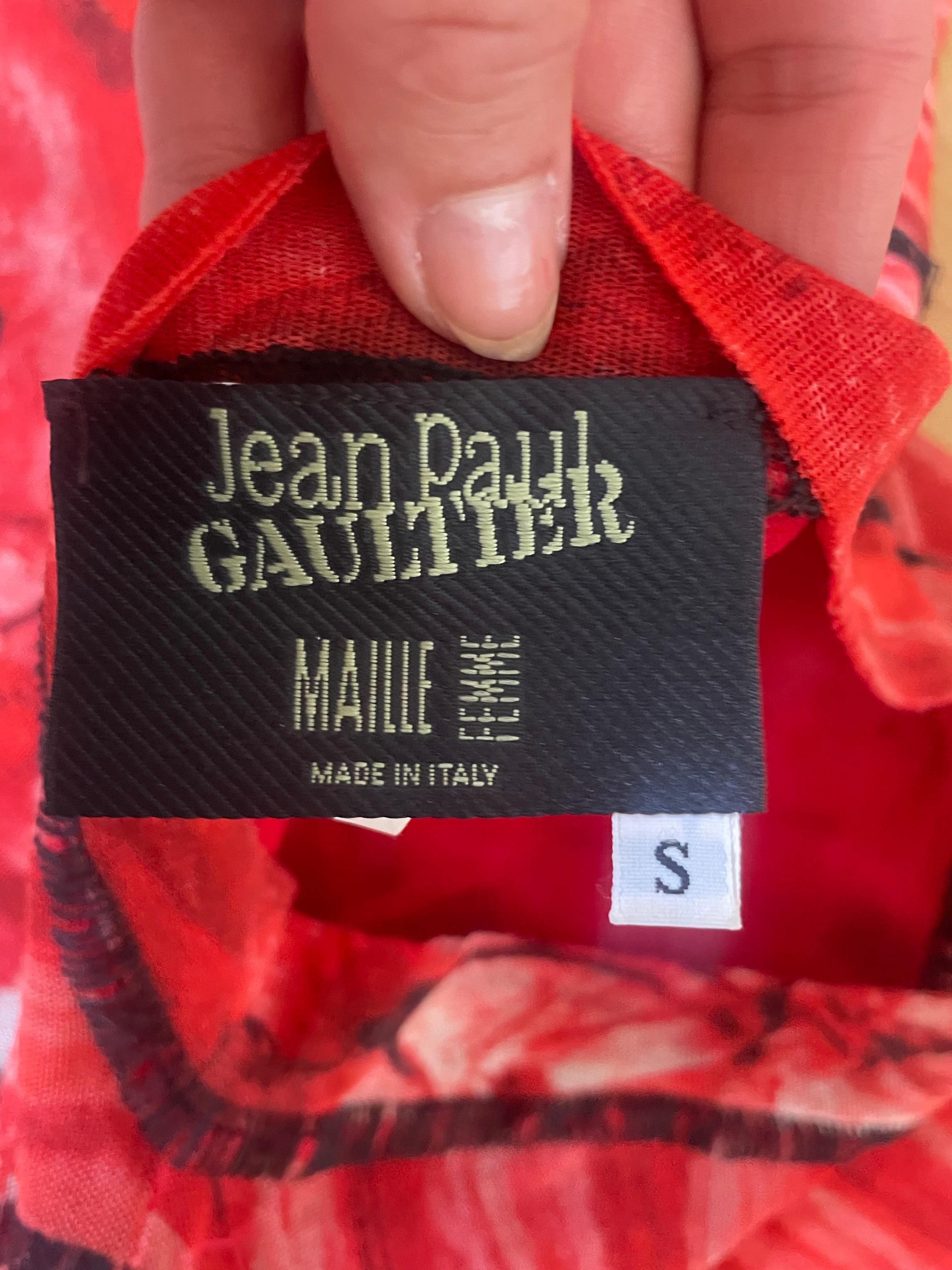 JEAN PAUL GAULTIER Set gonna e top da ballerina Edgar Degas in vendita 5