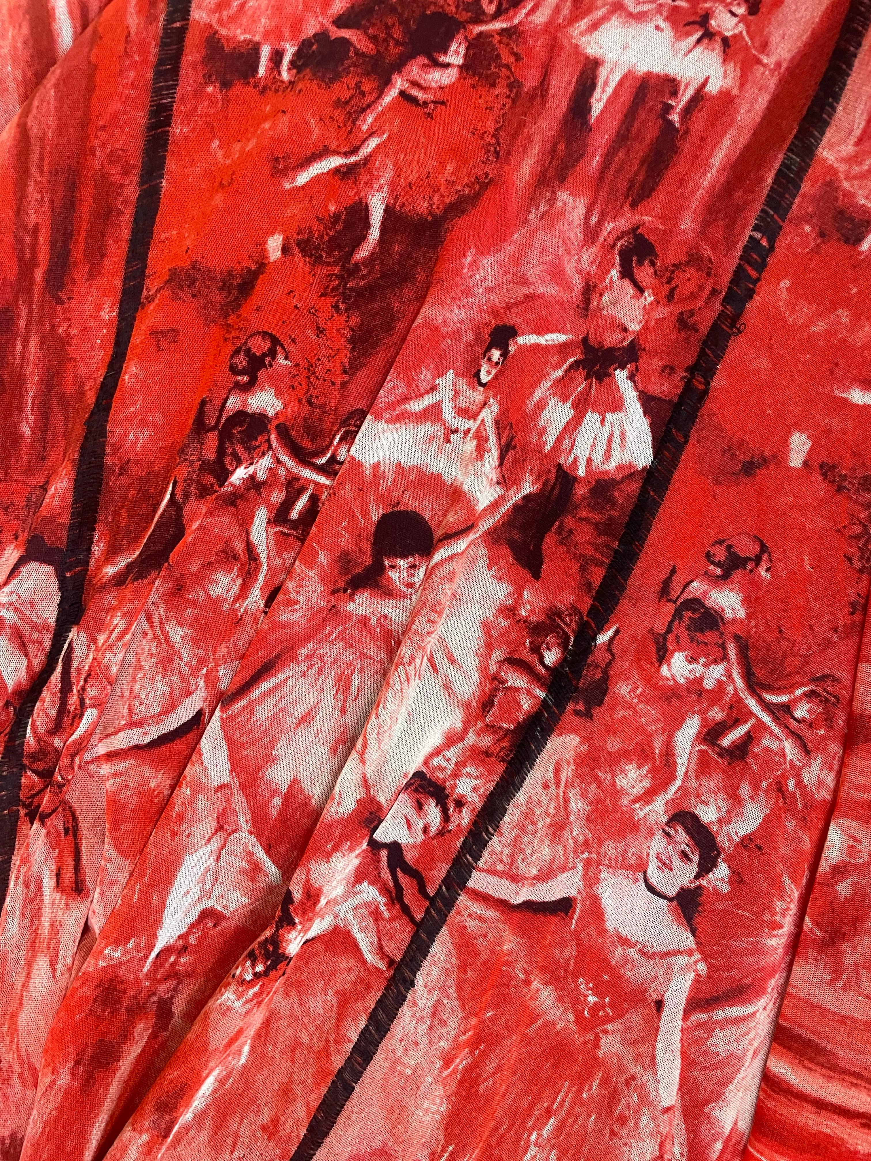 JEAN PAUL GAULTIER Set gonna e top da ballerina Edgar Degas In condizioni buone in vendita a CACHAN, FR