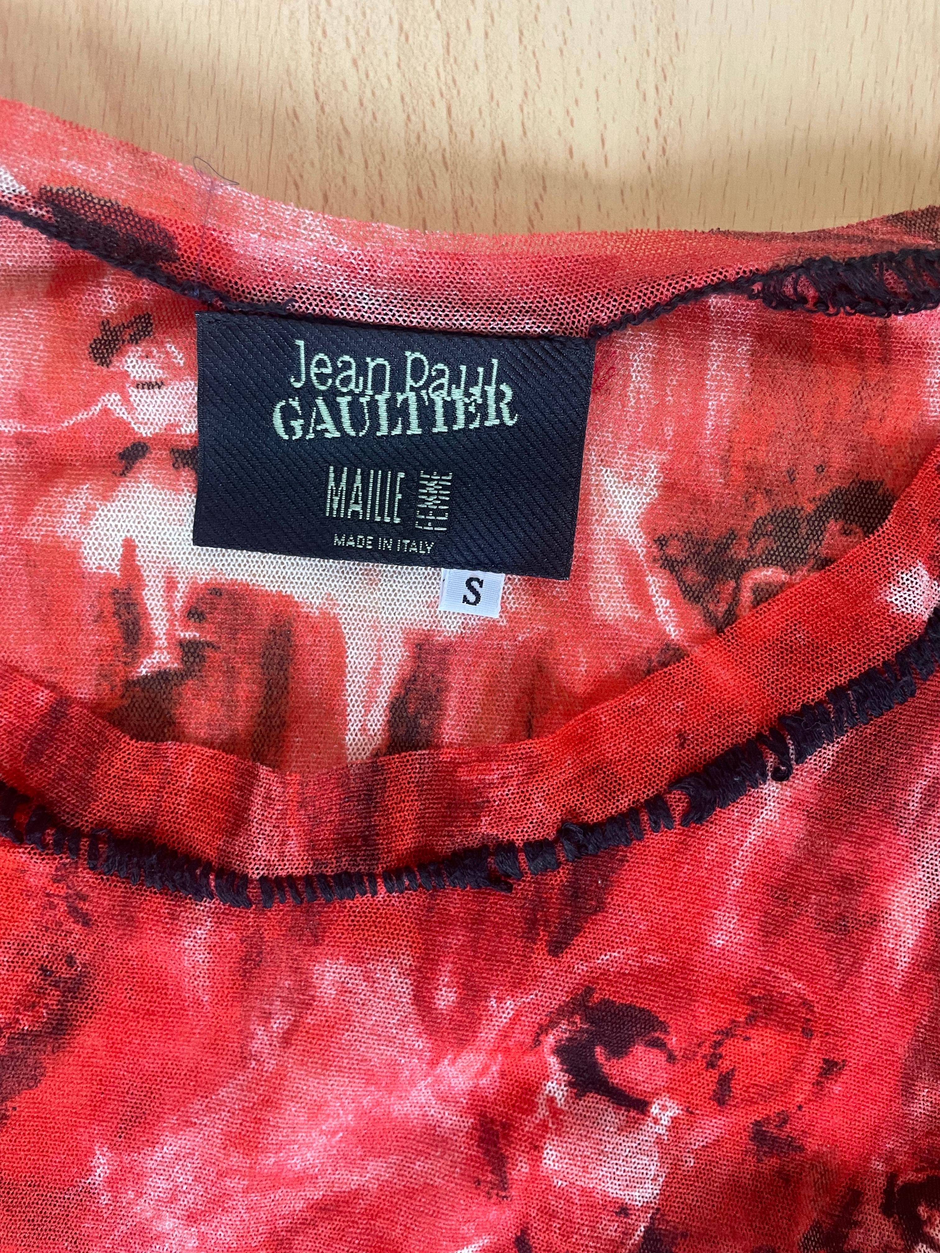 JEAN PAUL GAULTIER Set gonna e top da ballerina Edgar Degas in vendita 1