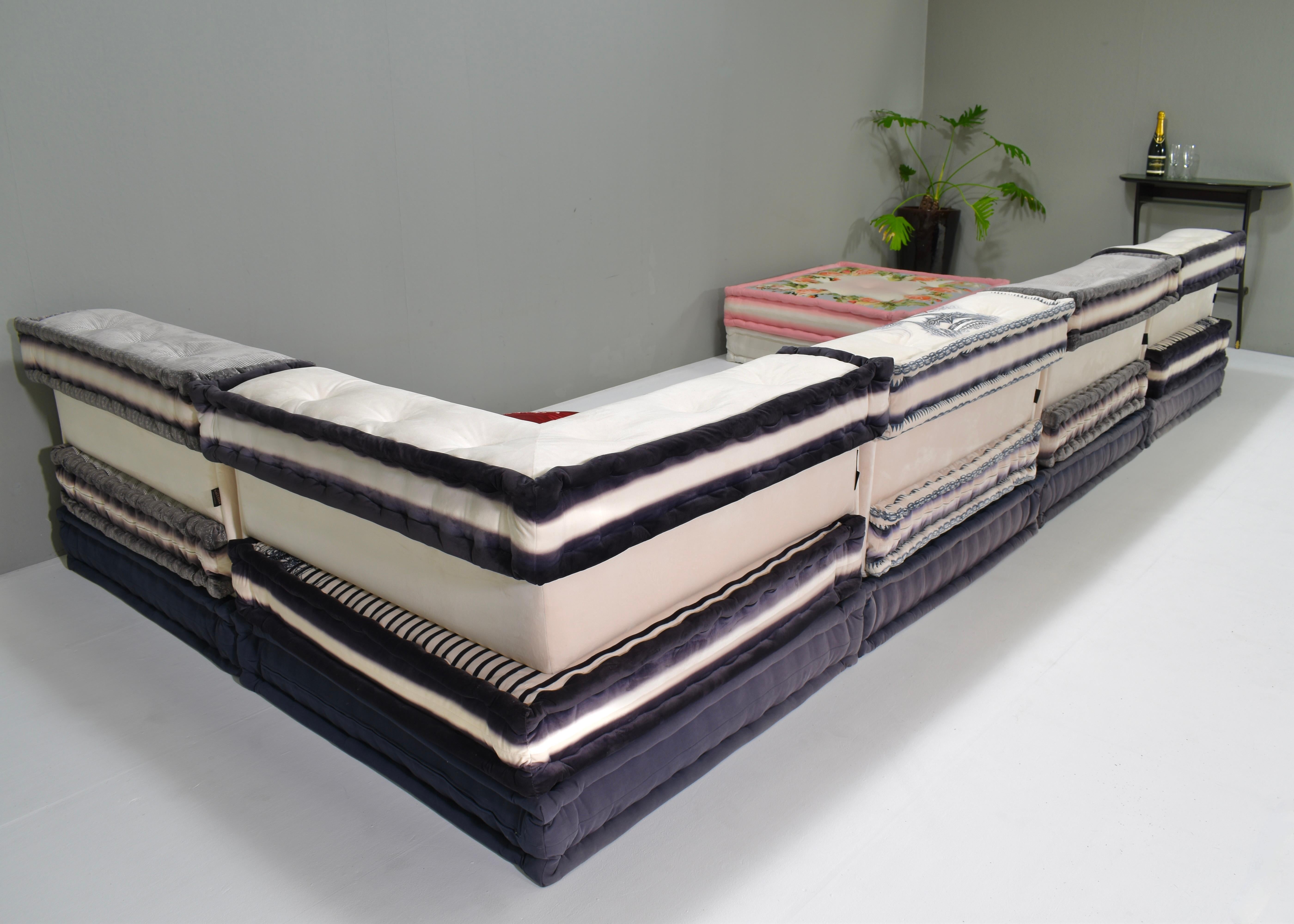Jean Paul Gaultier Edition Mah Jong Sofa von Roche Bobois / Hans Hopfer, Frankreich im Angebot 5