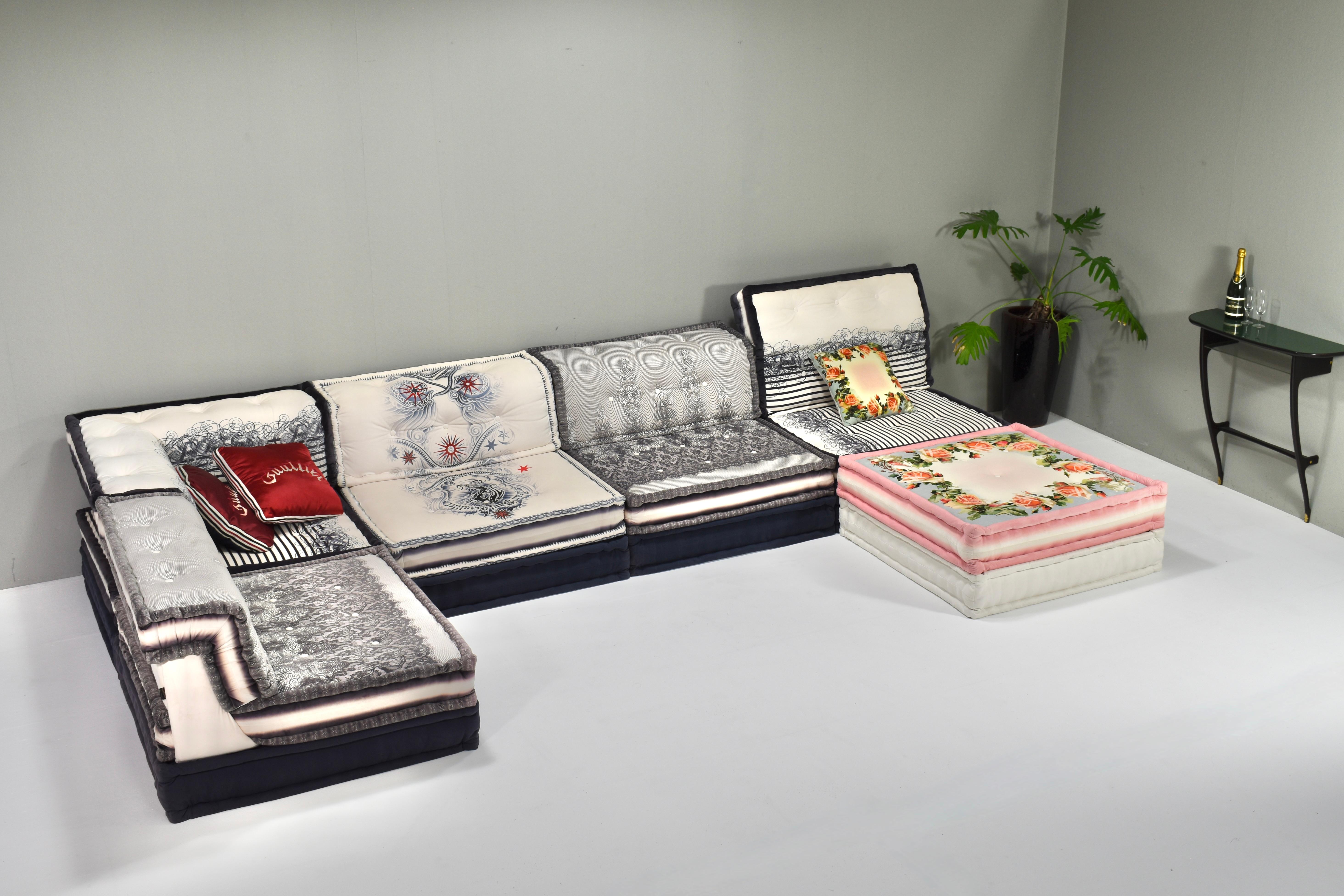 Jean Paul Gaultier Edition Mah Jong Sofa von Roche Bobois / Hans Hopfer, Frankreich (Moderne der Mitte des Jahrhunderts) im Angebot