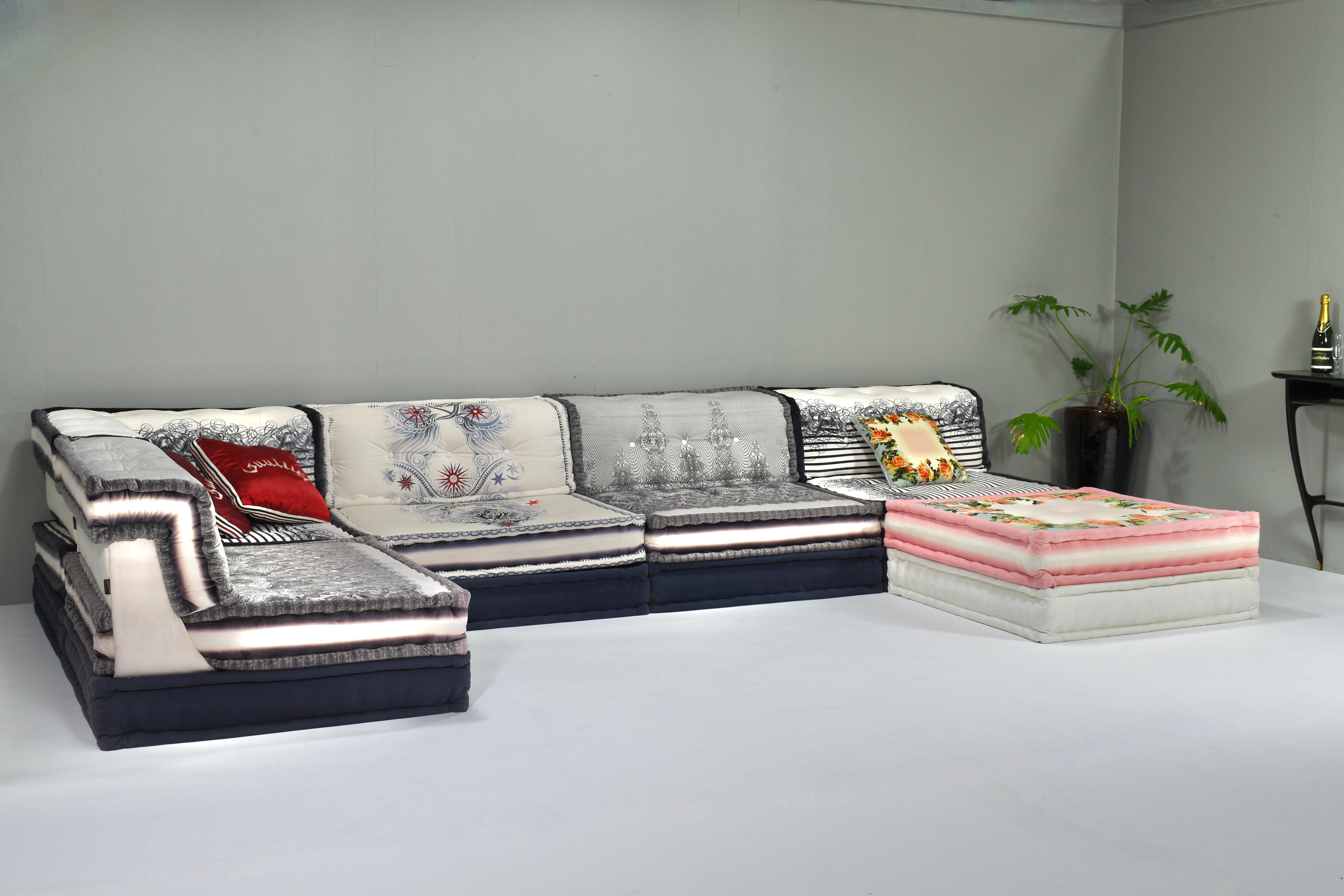 Jean Paul Gaultier Edition Mah Jong Sofa von Roche Bobois / Hans Hopfer, Frankreich im Zustand „Gut“ im Angebot in Pijnacker, Zuid-Holland