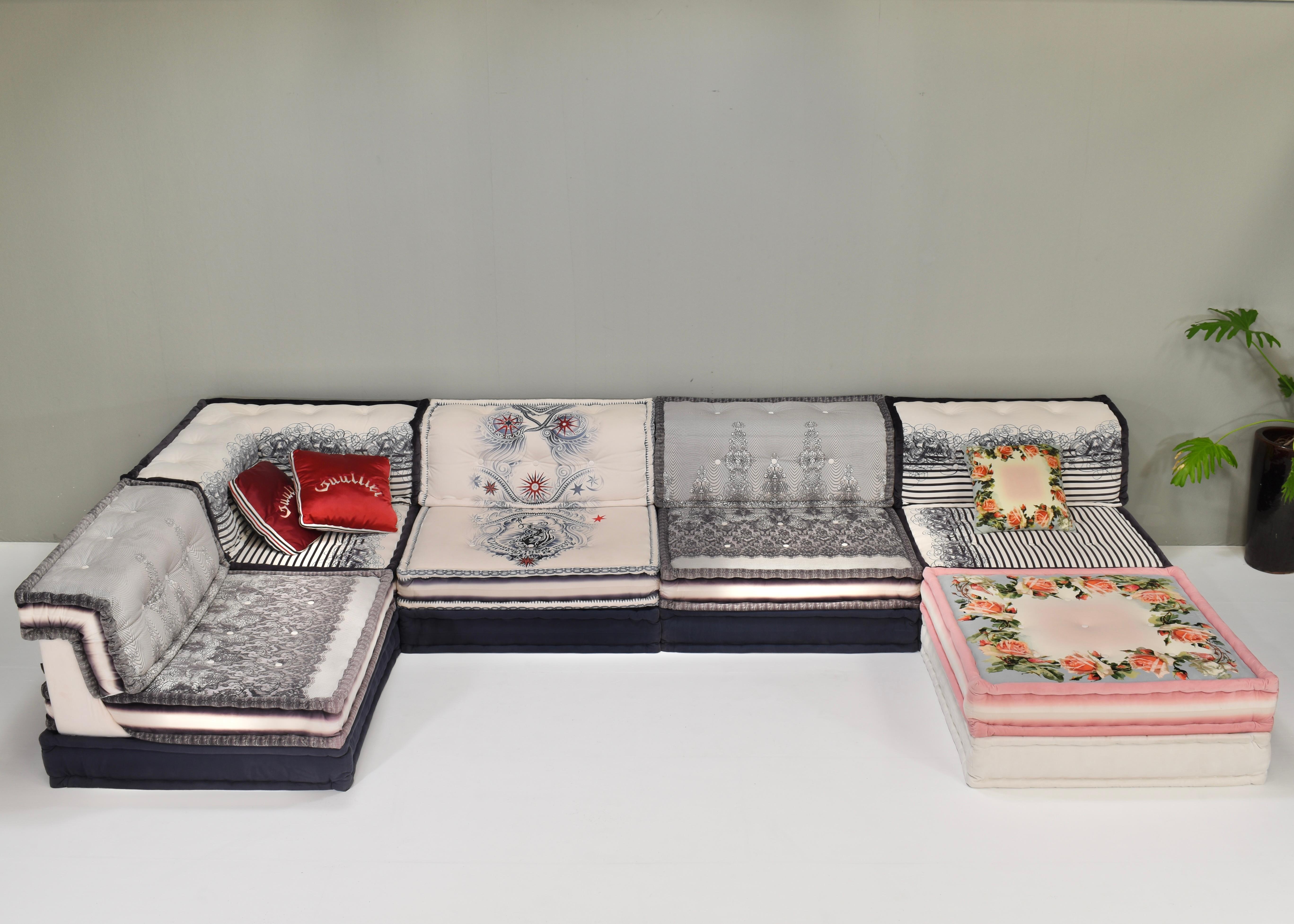 Jean Paul Gaultier Edition Mah Jong Sofa von Roche Bobois / Hans Hopfer, Frankreich (20. Jahrhundert) im Angebot